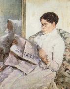 Mary Cassatt Reading oil painting on canvas